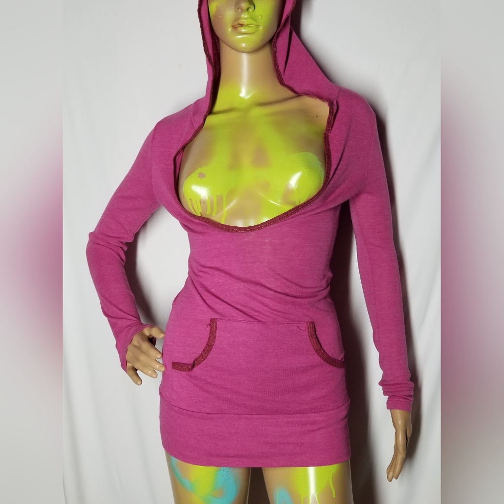 90s dELiA*s XS overlay hoodie